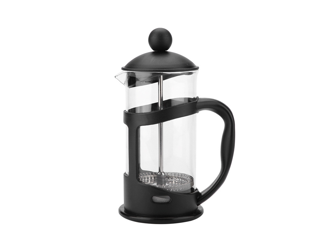 Cafeteira Francesa De Vidro, 600 Ml, Em Vidro Borossilicato Resistente Ao Calor.