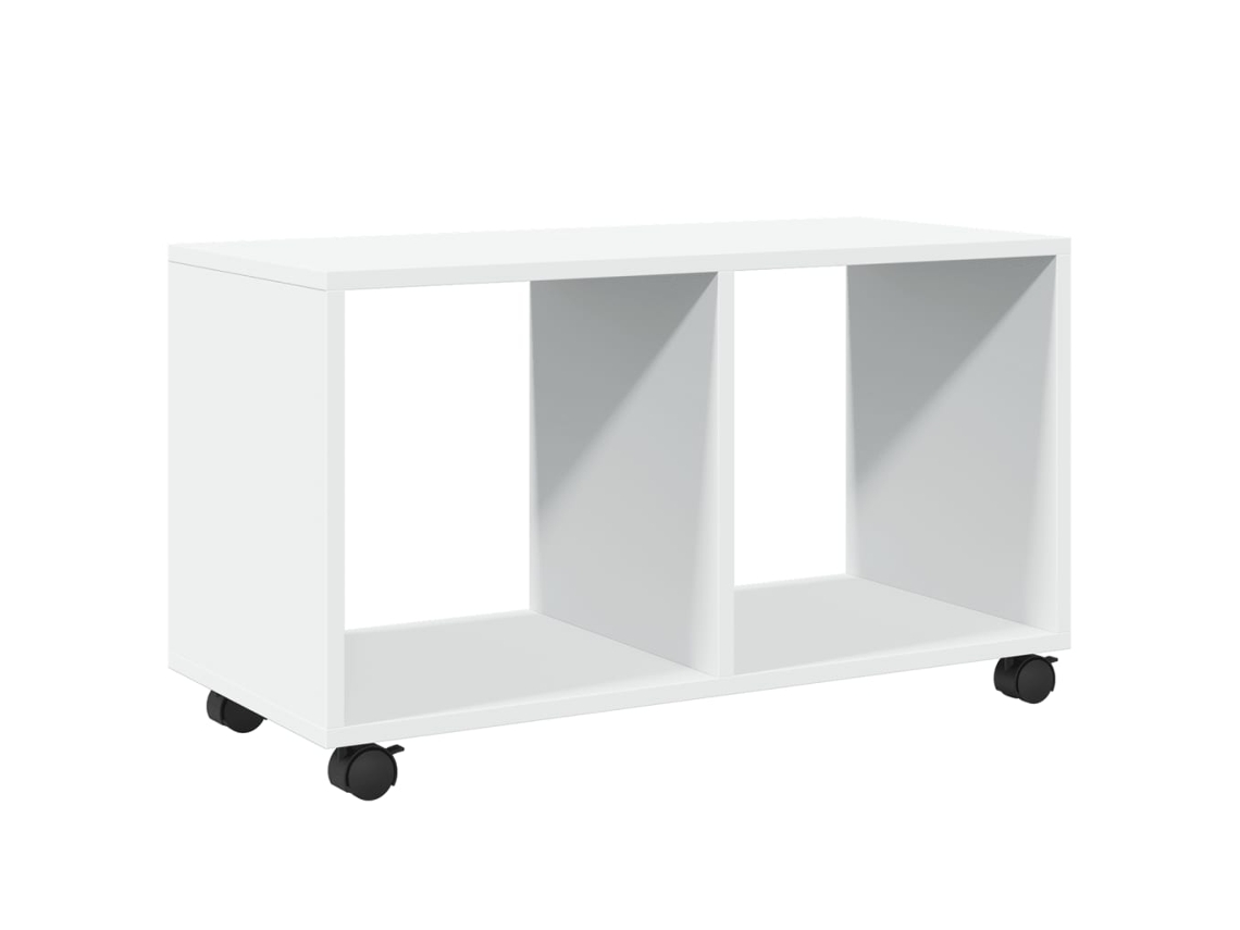 Rolling Cabinet, Rolling Cabinets Vidaxl Branco Madeira Processada (n/a)