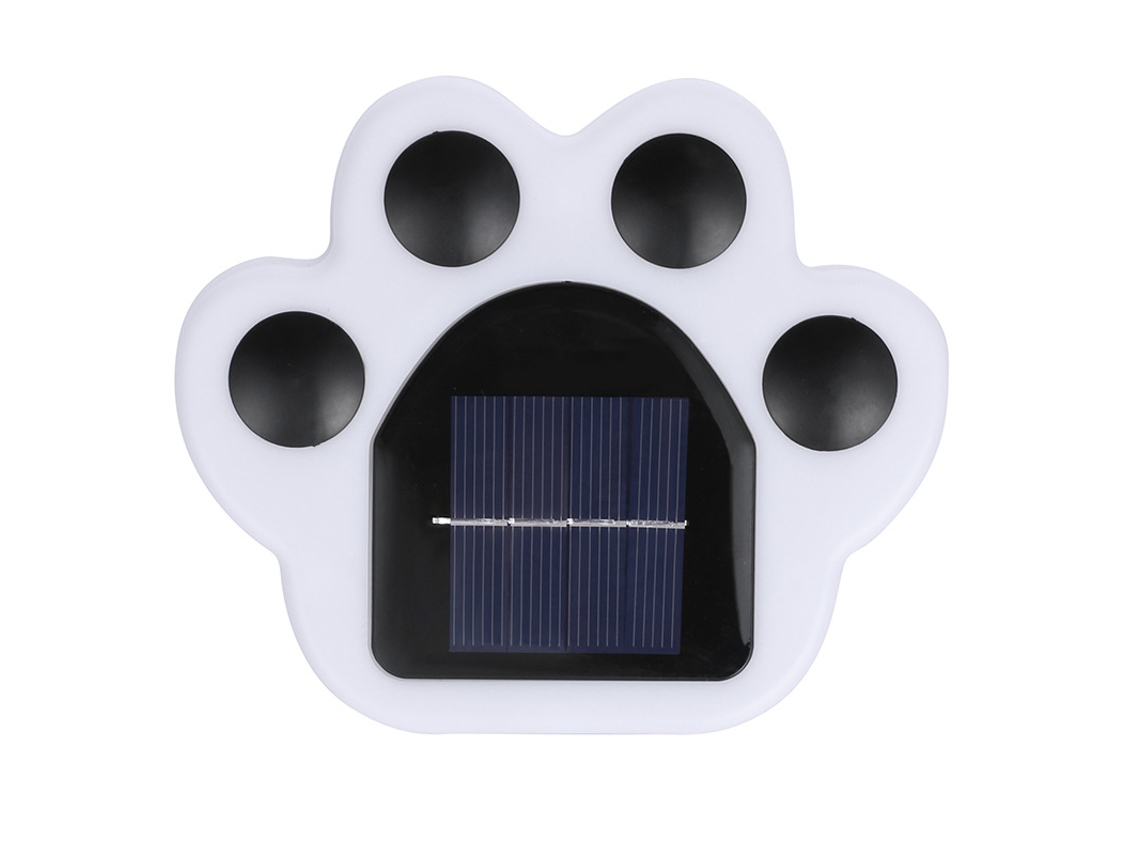 CONJUNTO DE 4 LUMINÁRIAS SOLARES AQUAFORGE com plástico para jardim