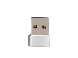 Adaptador de Metal Prata para USB para Type C Transmissão de Alta Velocidade EOOCOO