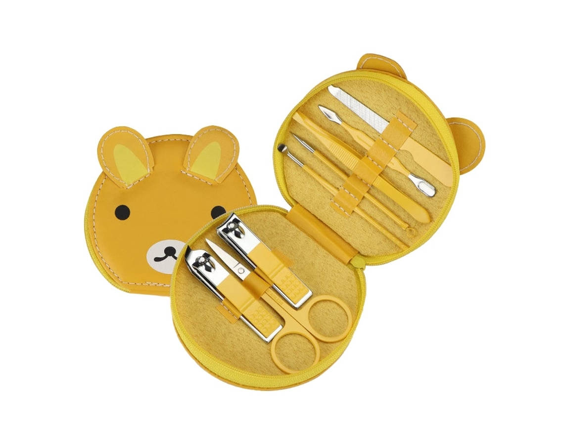 Lurelia Kit De Manicure E Pedicure, Em Aço Inoxidável, Portátil, Com Estojo, Para Cuidados Pessoais