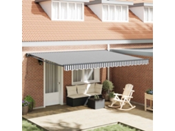 Vidaxl Estrutura De Toldo Antracite E Branco 450 × 300 Cm