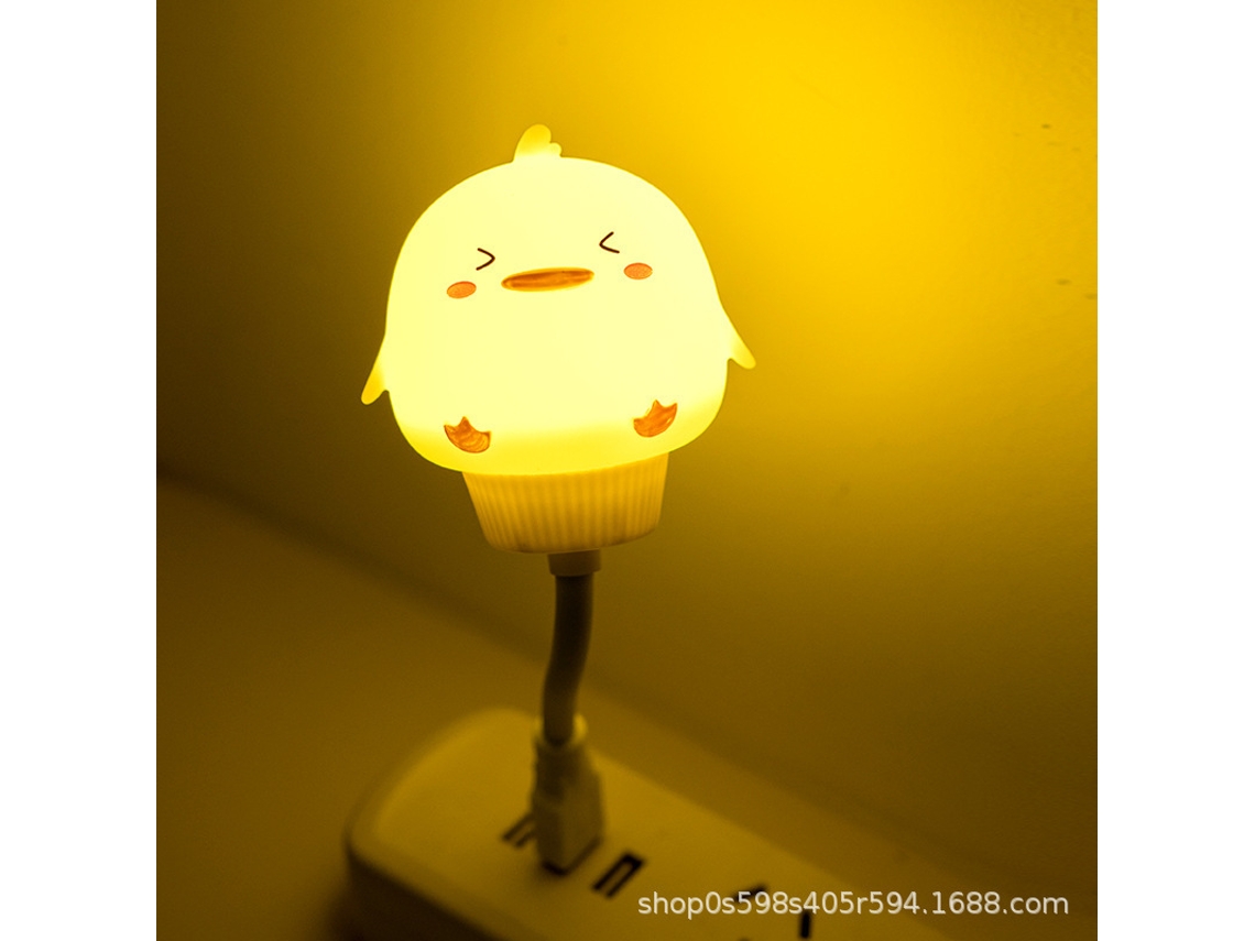 Laxiscreed Luminária De Mesa Com Comando De Voz E Sensor Usb Para Quarto E Dormir