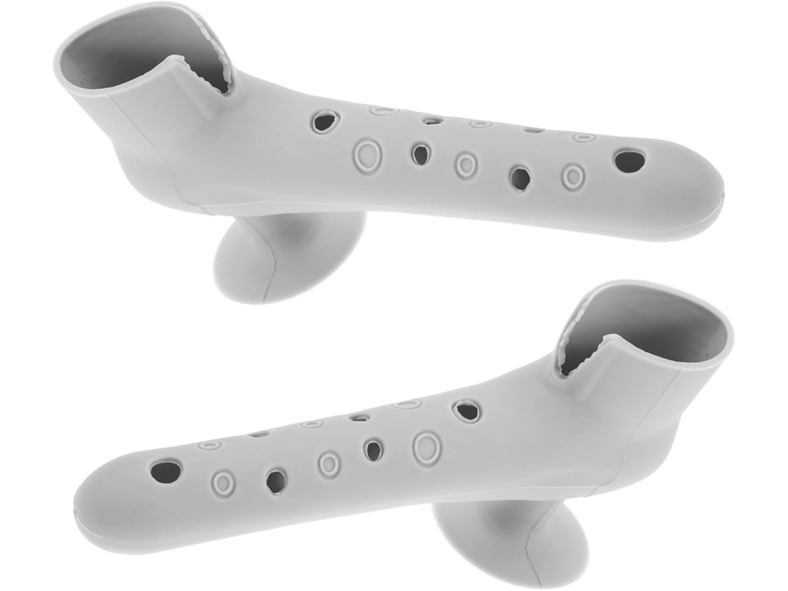 Protetores De Silicone Para Maçanetas E Paredes, Previnem Eletricidade Estática 2 Unidades, Com Design Espesso Ideal