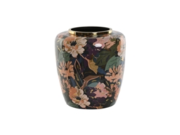 Vaso de Metal Multicolorido 33x33x35cm ALEXANDRA HOUSE LIVING