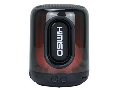 Coluna Portátil Multicolor KIMISO Kms-A8Mini Preto
