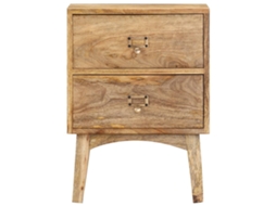 Mesa de Cabeceira 40x35x55cm Madeira de Mangueira MAISON EXCLUSIVE