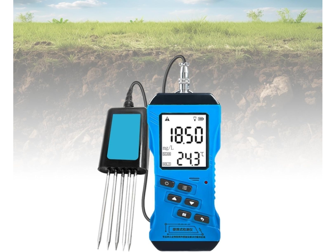 Analisador De Solo Multifuncional Com Sensor Digital Alta Precisão Para Medir A Umidade Do Ideal Jardins