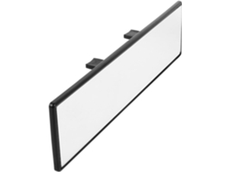 Espelho Retrovisor Panorâmico Abs Para Interior De Carro, Com Vidro Alargado, Substituição Da Cor Preta.