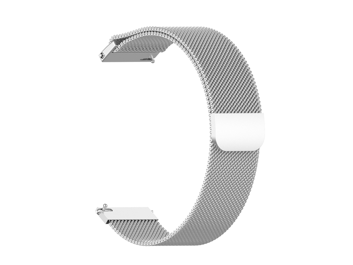 Bracelete Pulseira Milanese Mesh para Amazfit Gtr 3 Pro Prata