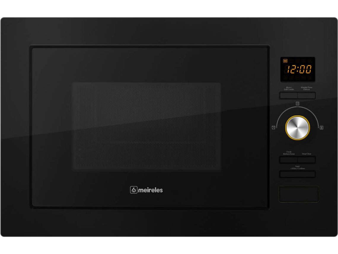 Micro-ondas Encastre MEIRELES MMI 25 BL (25 L - Com Grill - Preto)