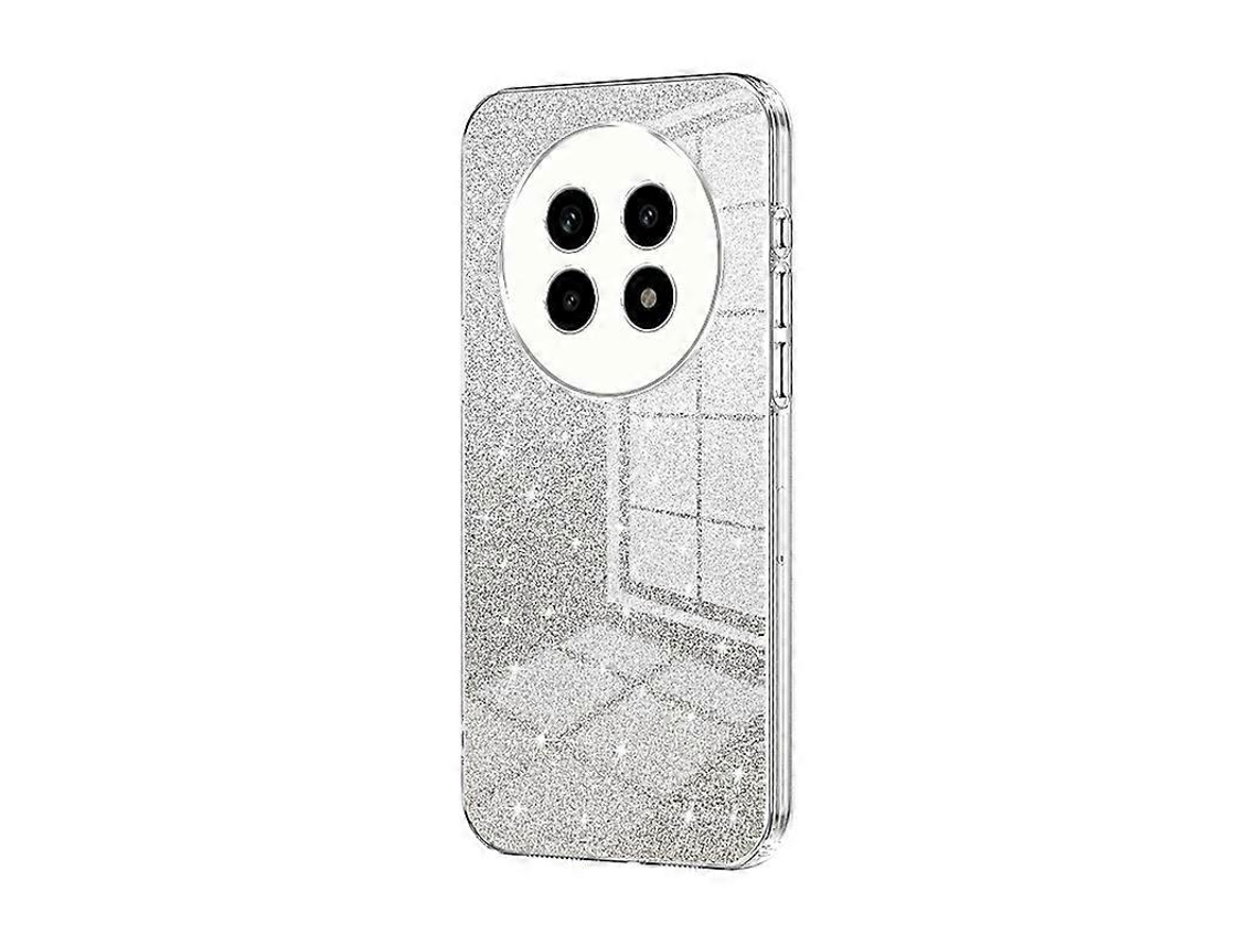 Capa De Celular Galvanizada Com Pó De Glitter Gradiente