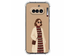 Capa Tumundosmartphone De Silicone À Prova De Choque Para Nothing Phone 4a 5g Design Feminino Com 9 Desenhos