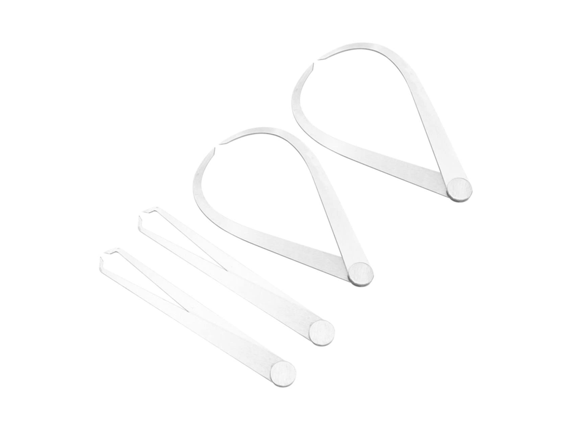 Conjunto De 2 Ferramentas Medição Para Medições Internas E Externas,