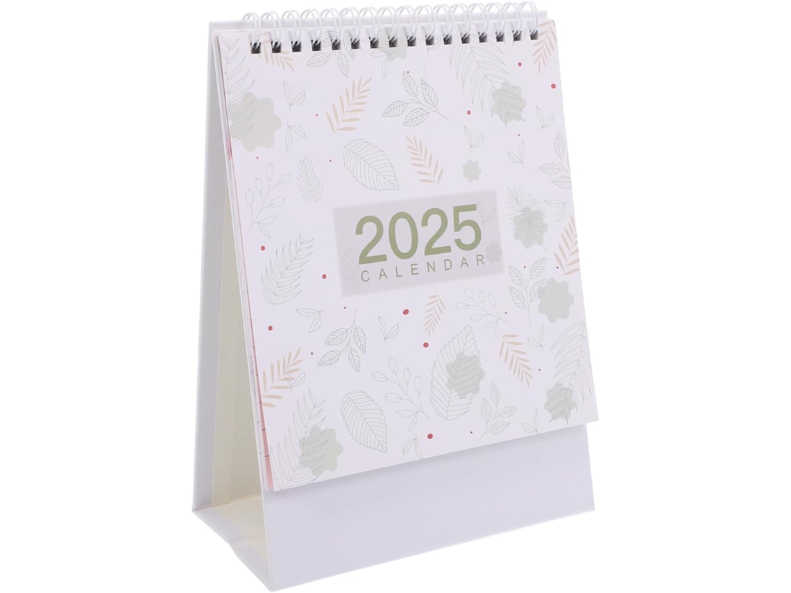 Calendário De Mesa Alipis, Mensal Independente Com Data E Dia, Leve