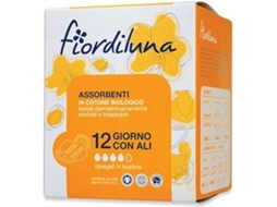 Pensos Higiénicos FIORDILUNA Algodão Orgânico (12 Un)