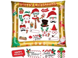 Escolha Sólida - Fotolijhas - Fotolijha Inflável - 39 Unidades De Foto-requisitos - Decoração Para Festas De Natal - Materiais De Alta Qualidade - Fác