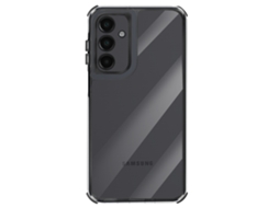 Avizar Capa Para Galaxy A16 Design Reforçado Bi-material Texturizado Antiderrapante Preto