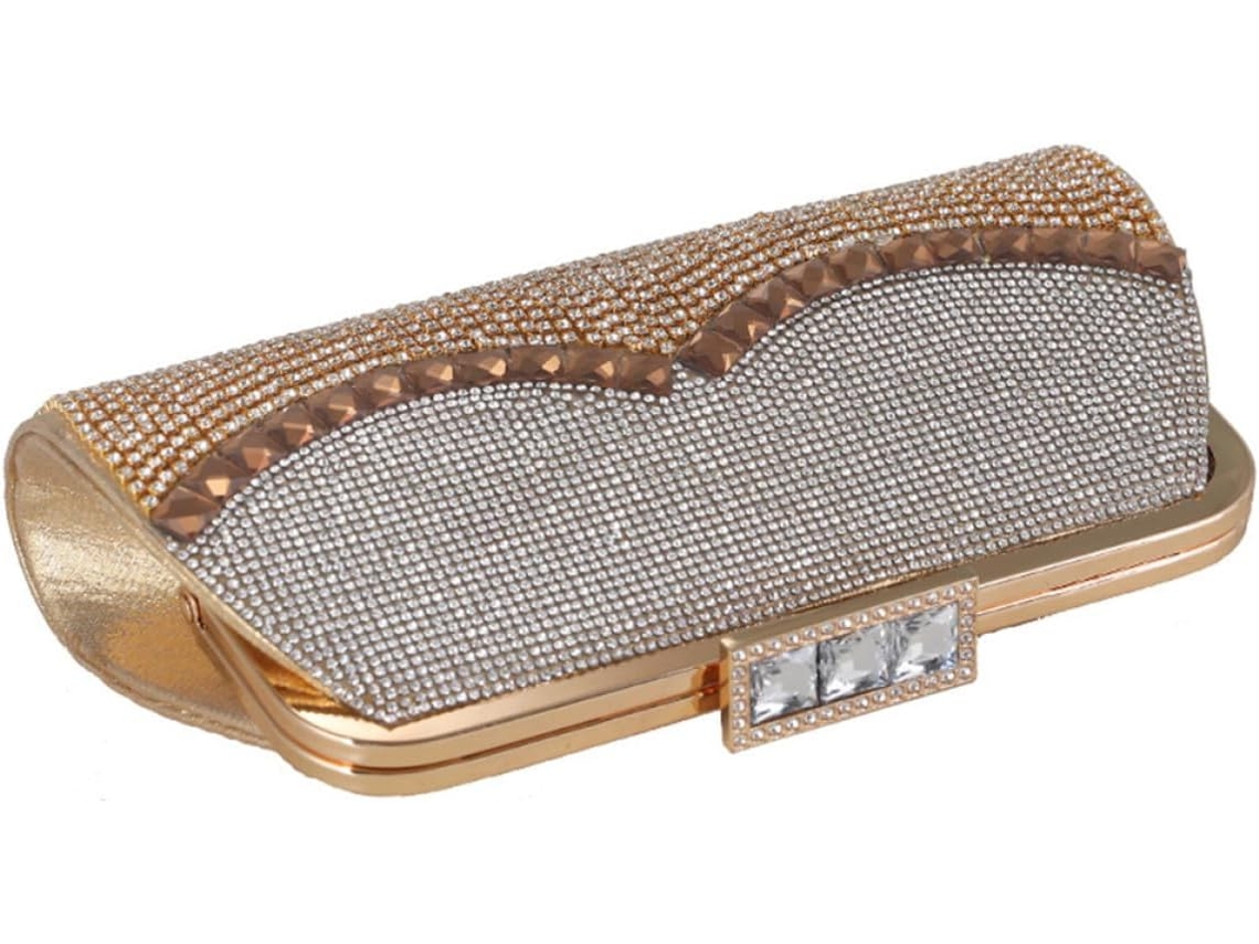 Bolsa De Mão Elegante Em Poliéster Para Eventos Noturnos, Prática E Sofisticada, Ideal Para Festas E Aniversários.