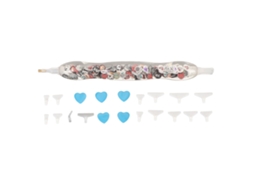 Kit de Caneta de Arte de Pintura com Strass 6.2in Resina Plástico Colorido para Presente Abóbora Fantasma