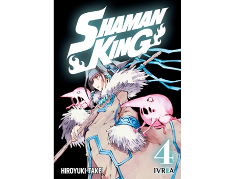 Livro Shaman King 4 de Hiroyuki Takei (Espanhol)