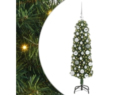 Conjunto 1 Árvore De Natal Vidaxl Verde Pvc (120 Cm)