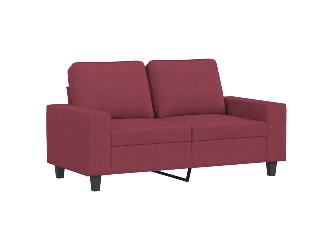 2-seater Sofa, 2-seater Sofas Vidaxl Vermelho Tecido (n/a)