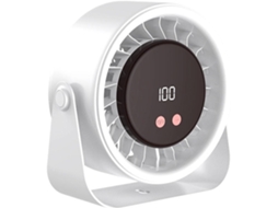 Ventilador De Mesa Usb Poliestireno Fino Com Suporte Para Uso No