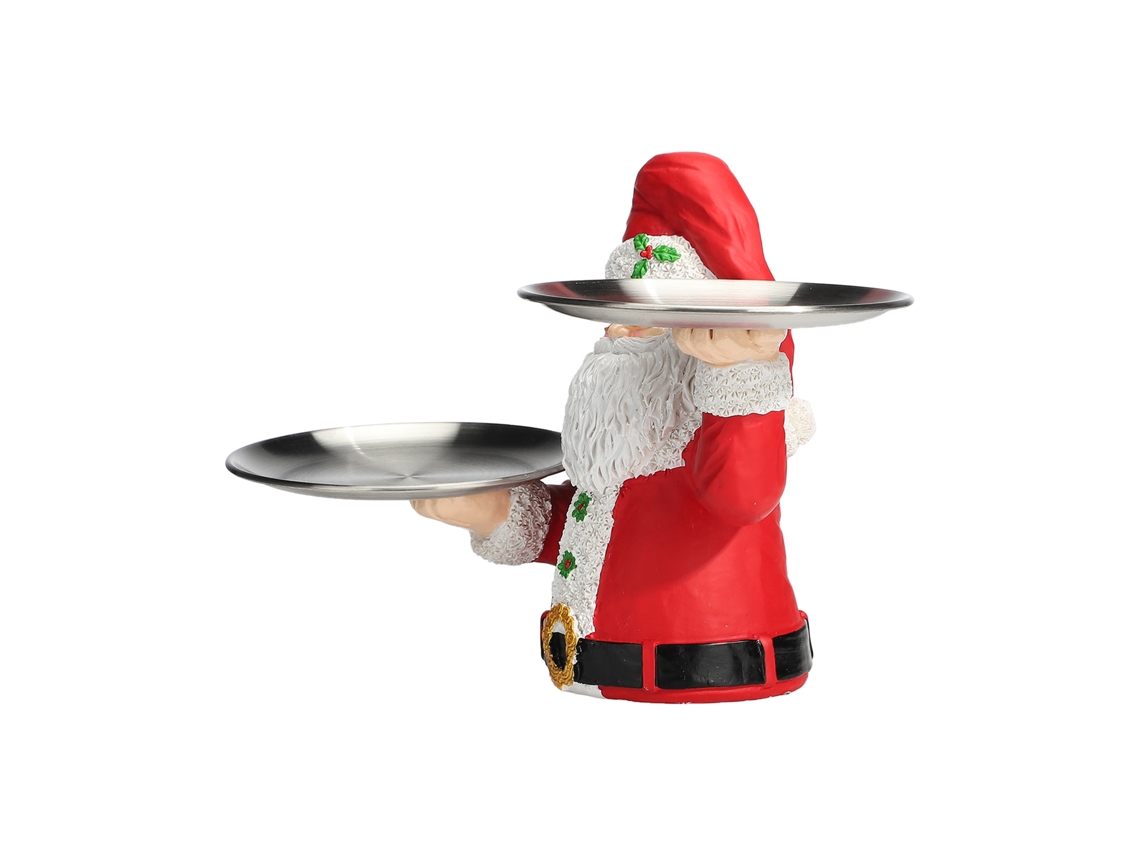 Pack de Bandejas de Natal com Pai Natal e Boneco de Neve para Snacks LAXISCREED
