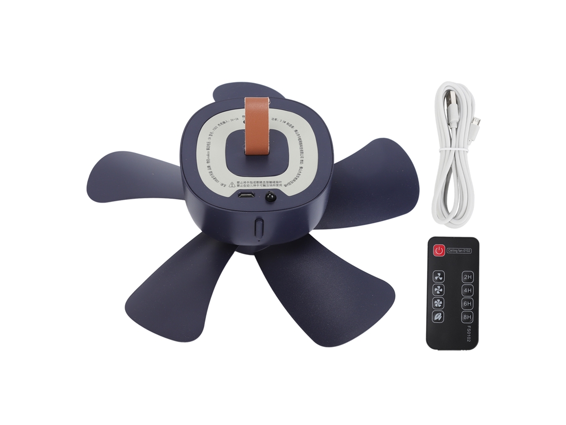 Ventilador Elétrico Compacto Laxiscreed, Pendurado Para Tendas De Camping, Portátil Usb E Fácil De Transportar