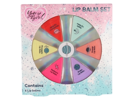 Conjunto de Bálsamos Labiais Lpm YOU GO GIRL