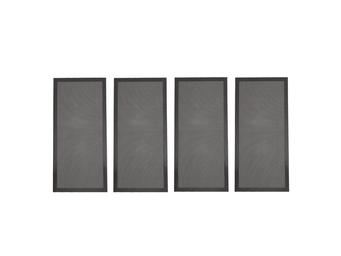 Capas Magnéticas de Vento 5.5x12 Polegadas Preto Pvc