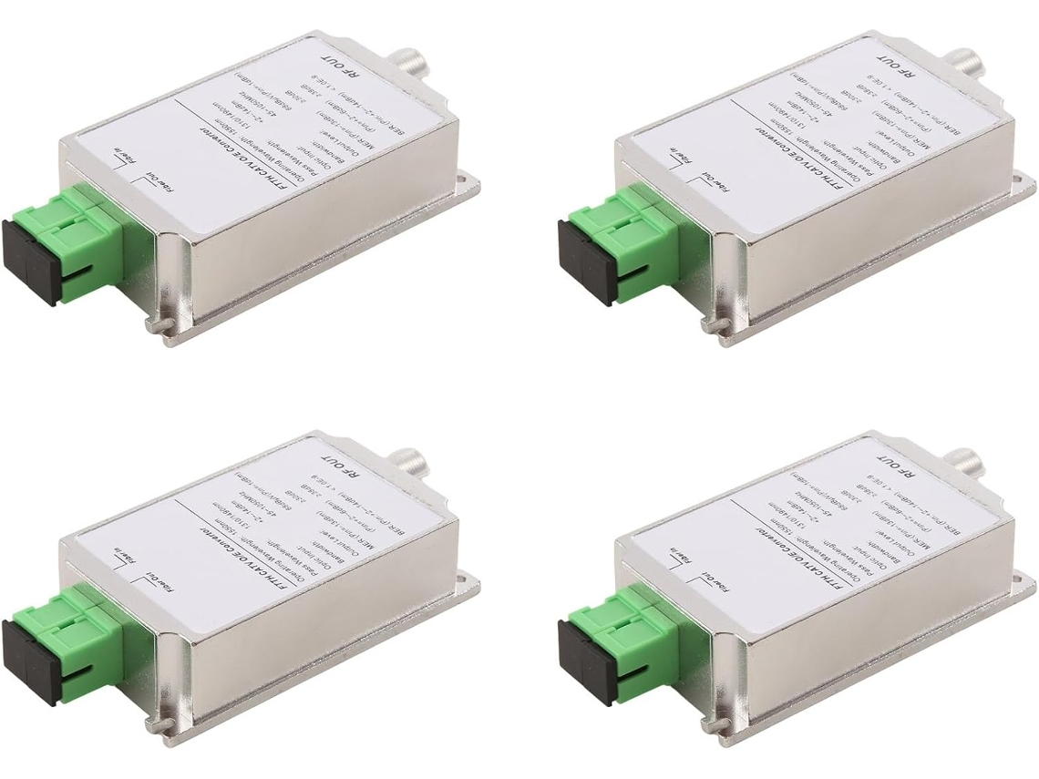 4x Mini Catv Ftth Fibra Óptica Wdm Conversor Node SFUSHOS