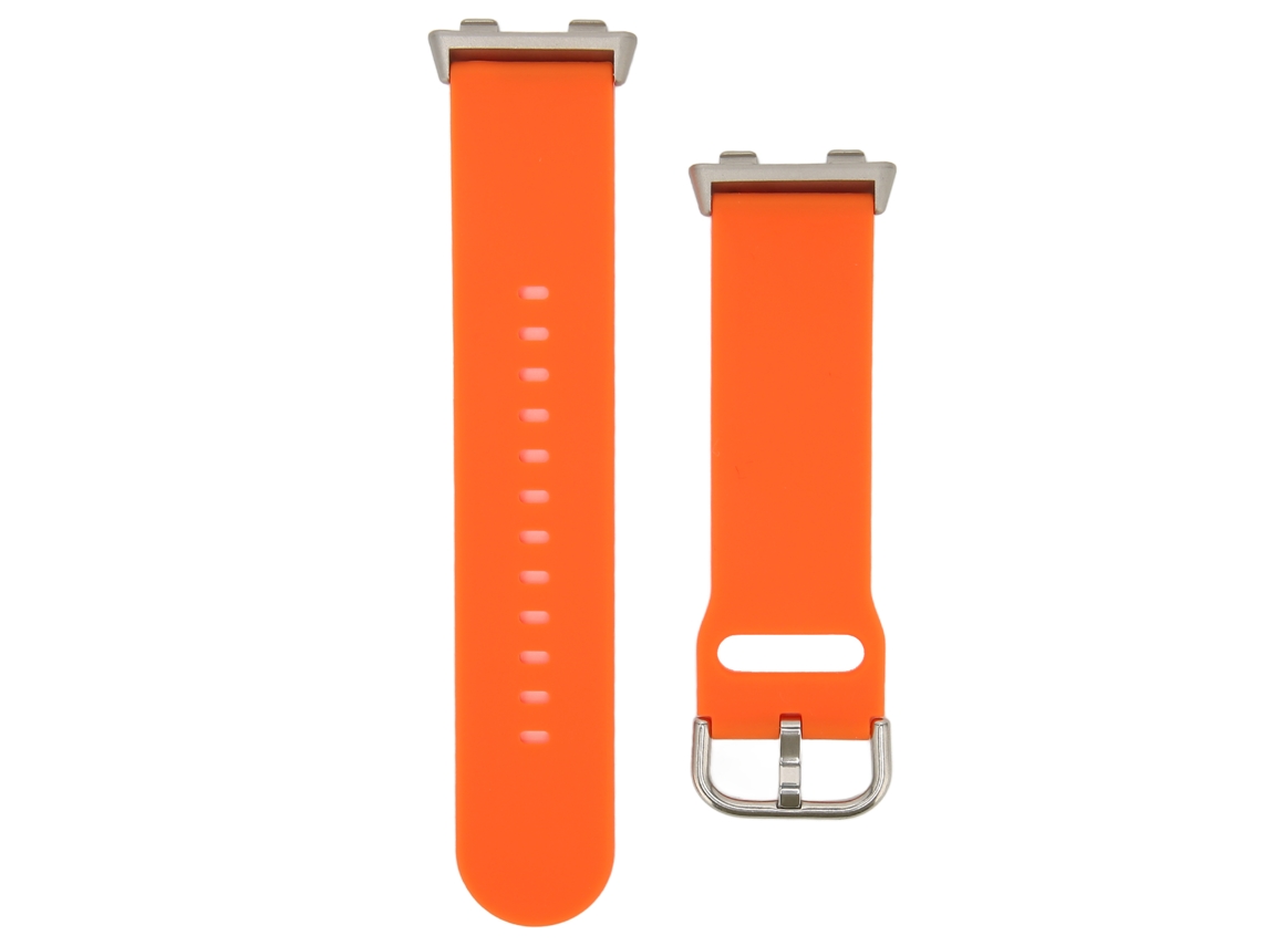 Pulseira de Silicone com Quick Release para Oppo Watch 2 46mm Laranja