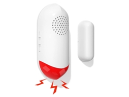 Alarme De Porta De Geladeira Com Wi-fi, Alertas Por Aplicativo Inteligente, Atraso Ajustável E Sirene De 120 Db Para Geladeira Ou Freezer.