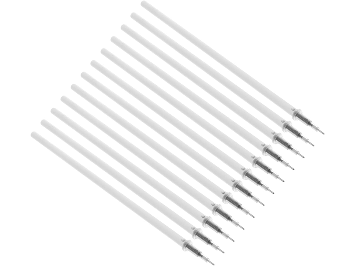 Doitool 100 Refis De Caneta Gel Preta 0,5mm Com Escrita Suave E Tinta
