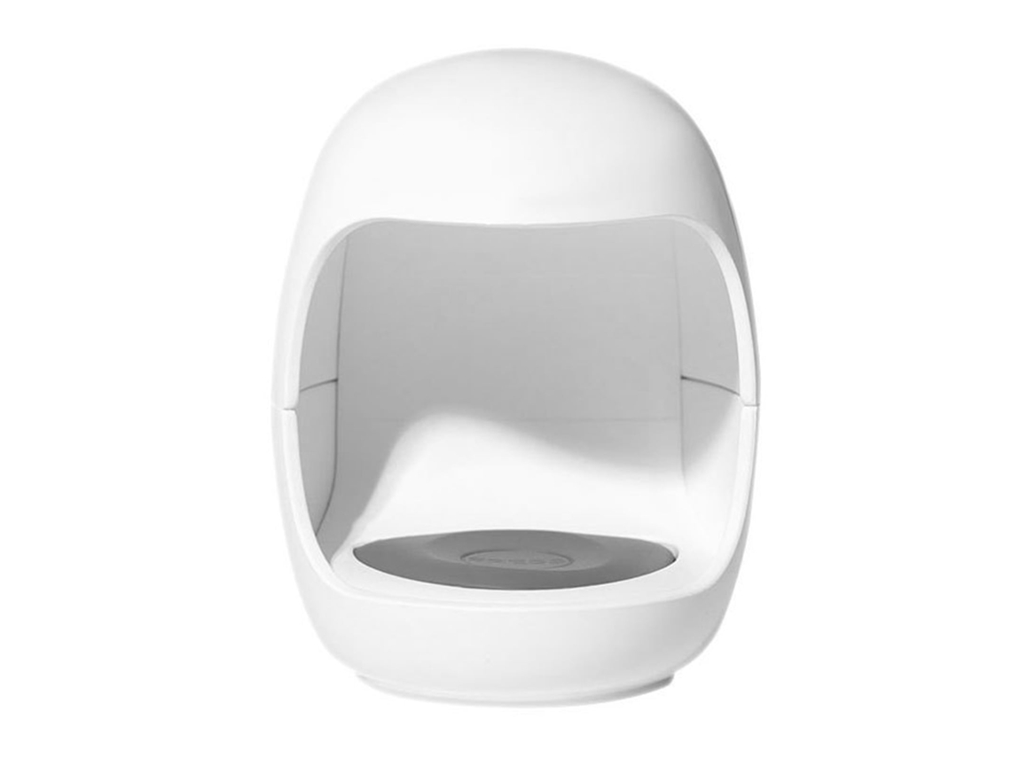 Mini Secador Uv Led Em Formato De Ovo, Secagem Rápida, Ferramenta Para Pintura De Unhas Com Terapia De Fototerapia, Branco