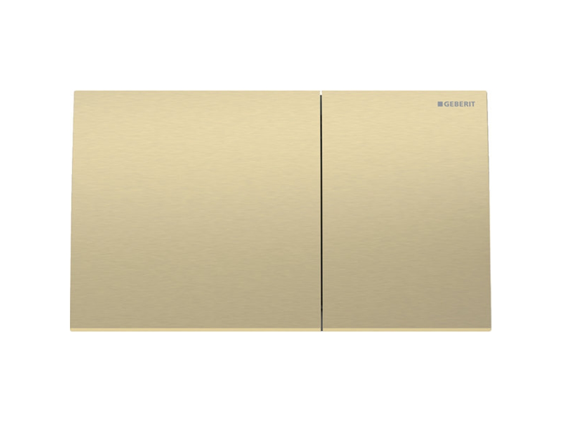 GEBERIT Betätigungsplatte Sigma70 Für 2-Mengen-Spülung -- Neue Kopie Cor: Aço Inoxidável Latão