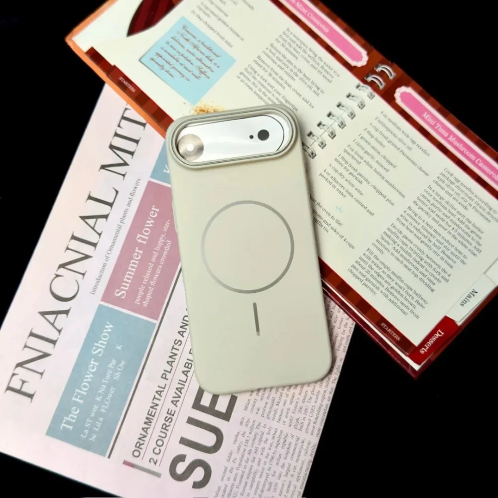 (branco, Iphone 16 Pro) Capa Magnética Fosca Ultrafina, Material De Pc Macio, Compatível Com Carregamento Sem Fio