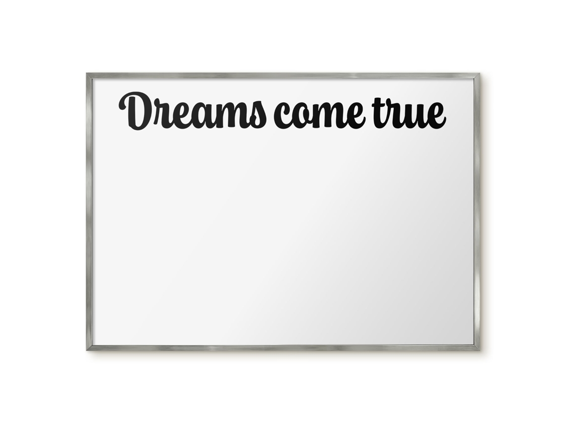 Magnetic Board Dreams Come True For The Living Room Espelharte (100x70 Cm)
