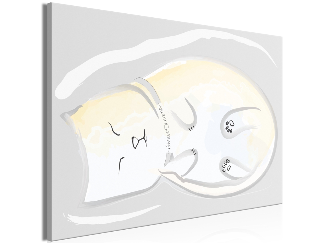 Quadro ARTGEIST Sleepy Kitty (1 Part) Vertical (60x40)
