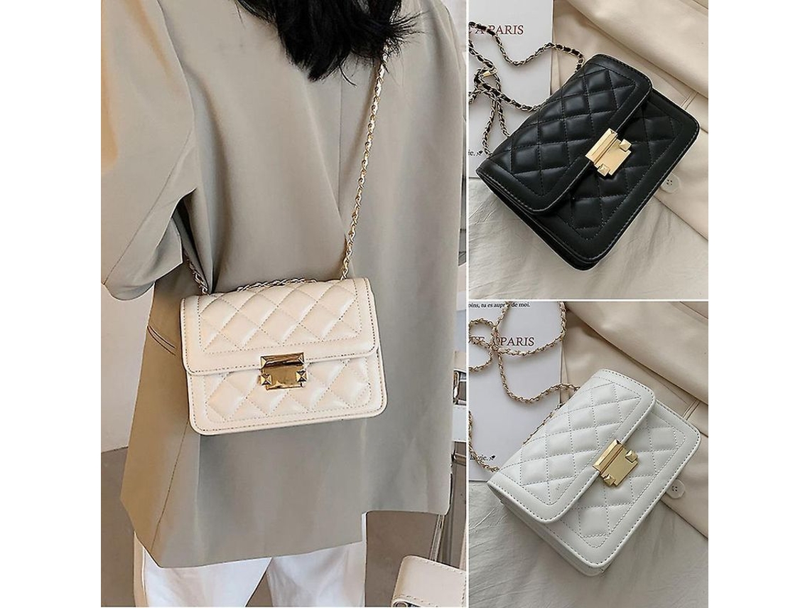 Bolsa Bandolera para Mulher de Couro Pu, Estampada, Diária | S/MARCA