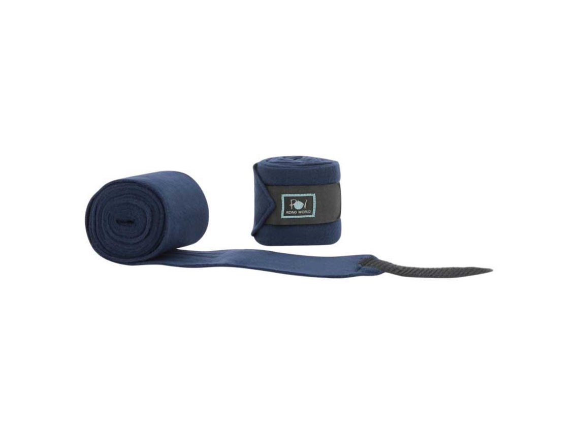 Ligaduras Eco Fleece Polo Azul Fullriding World