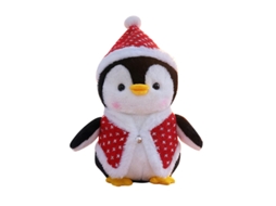 Lindo Pinguim De Pelúcia Natalino, Presente De Natal, Boneco De Pinguim Rechonchudo, Tamanho Grande De 30 A 38 Cm Yunzii (0,29 Cm)