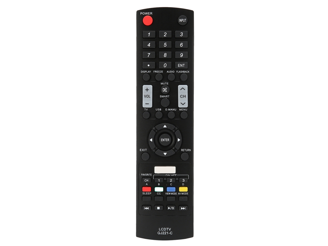 Controle Remoto Substituto Para Tv Led Sharp Acessórios Lc-43le653u Lc-48le653u Lc-55le653u