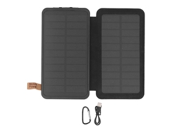 Power Bank Solar 8000mah 18w Com Luz
