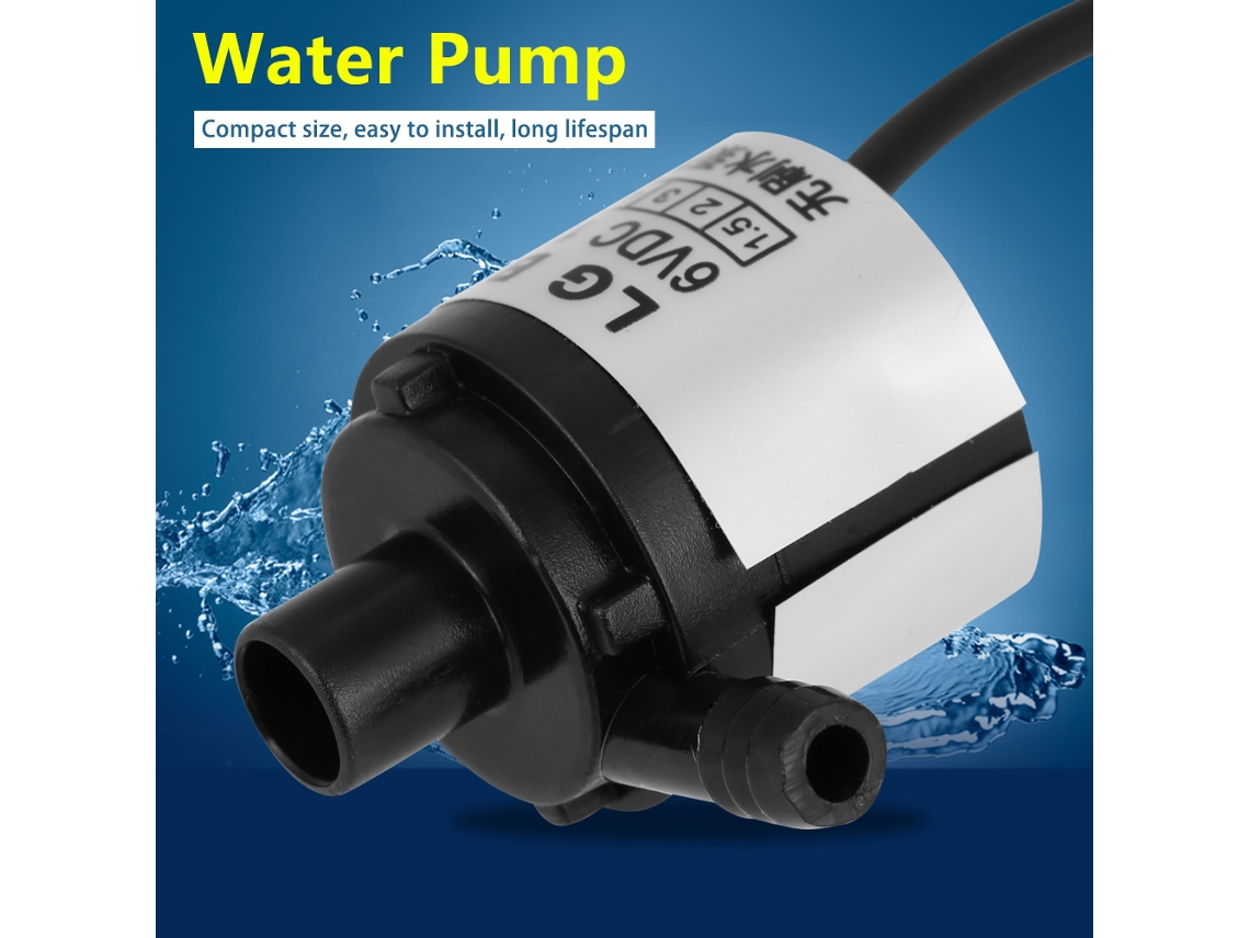 Bomba Submersível Ultra-silenciosa Dc 12v Da Laxiscreed Para Uso Doméstico E Técnico
