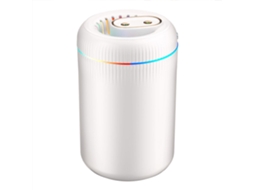 Humidificador Portátil Com Luz Noturna 7 Cores, Nebulização, Bocal Duplo, Carregamento Usb, Para Quarto E Mesa Rnemitery