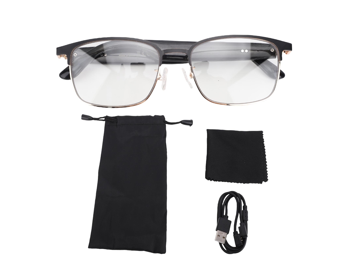 Óculos Inteligentes Bluetooth Óculos de Sol com Fones de Ouvido Sem Fio Unisex EOOCOO (microfone Integrado, Áudio Aberto)