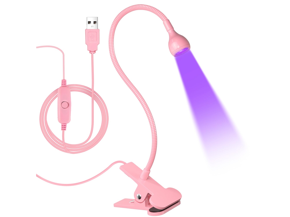 Secador De Unhas Uv 5w Rosa